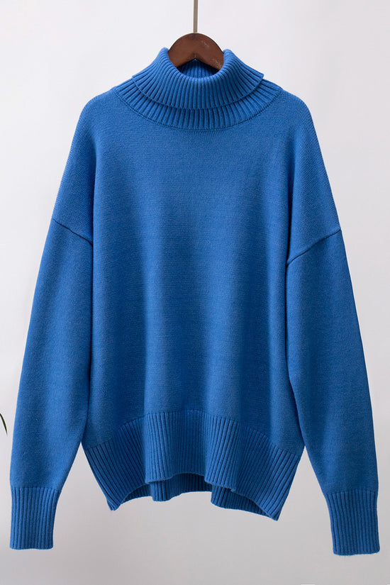 Cozy Turtleneck Relaxed Sweater