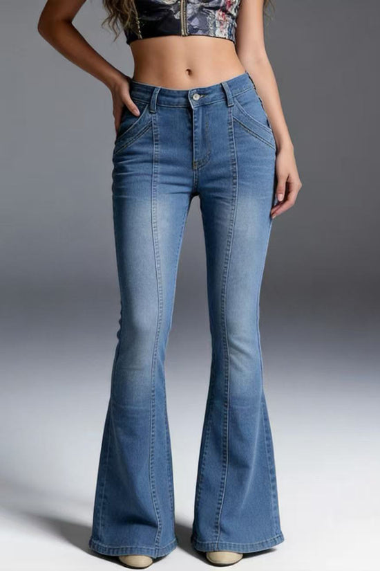 Trendy Flare Jeans