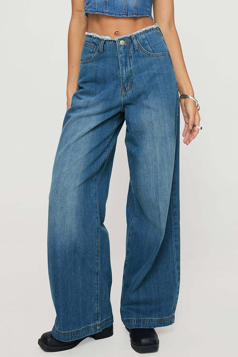 Classic Straight Fit Denim Jeans