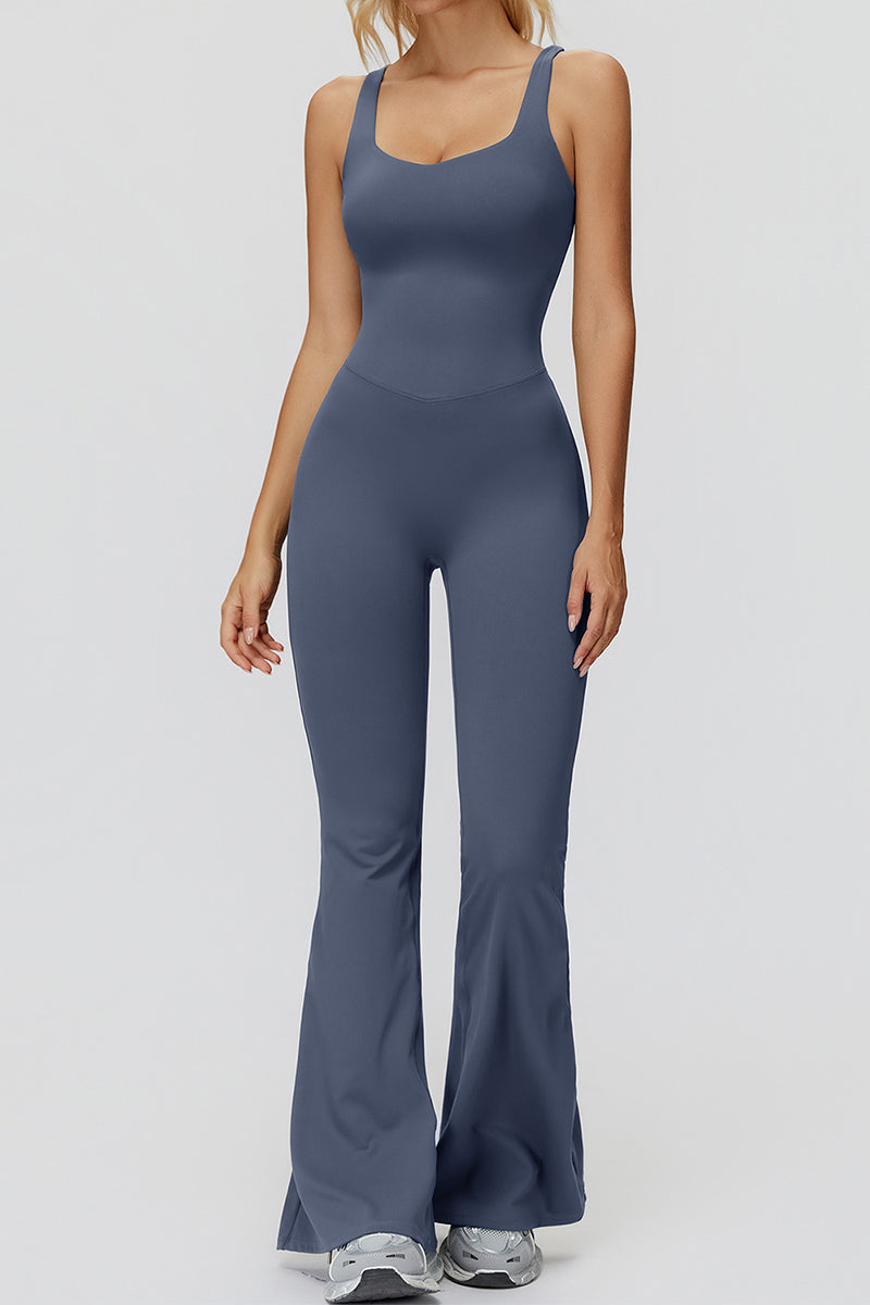 Sleek Sleeveless Bodycon Jumpsuit