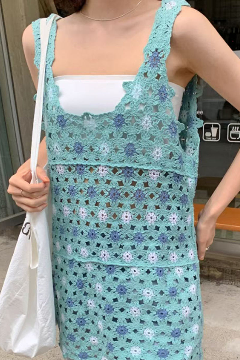 Stylish Sleeveless Crochet Top
