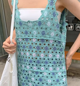 Stylish Sleeveless Crochet Top