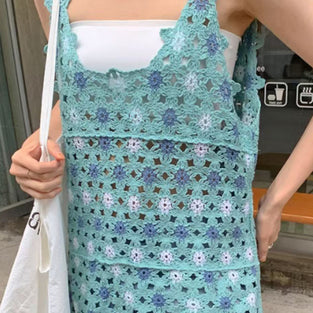 Stylish Sleeveless Crochet Top