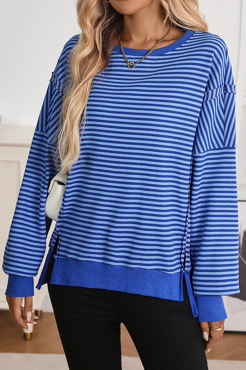 Cozy Oversized Textured Sweatshirt
