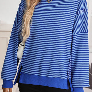 Cozy Oversized Textured Sweatshirt