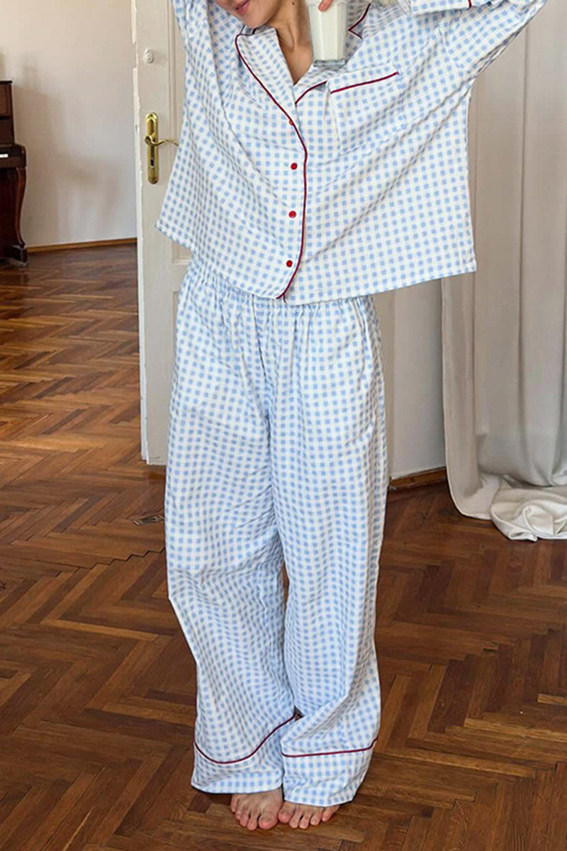 Cozy Lounge Set with Button Details