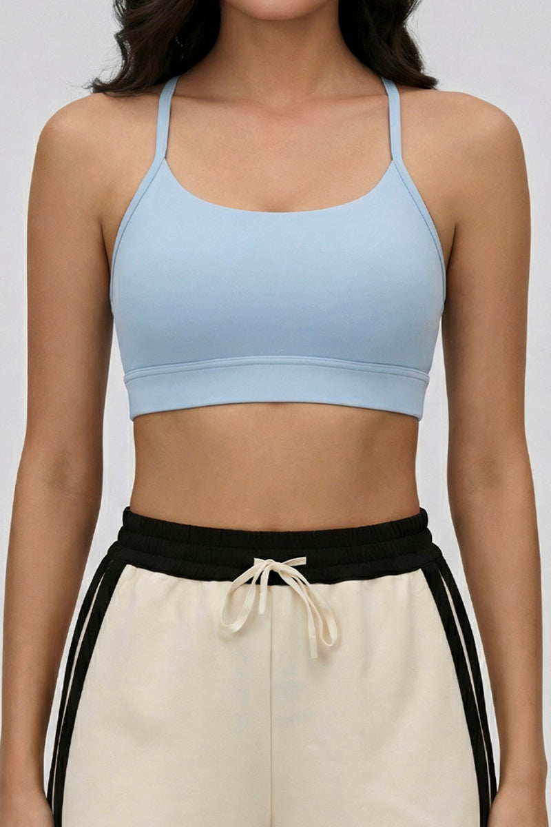 Strappy Back Active Crop Top