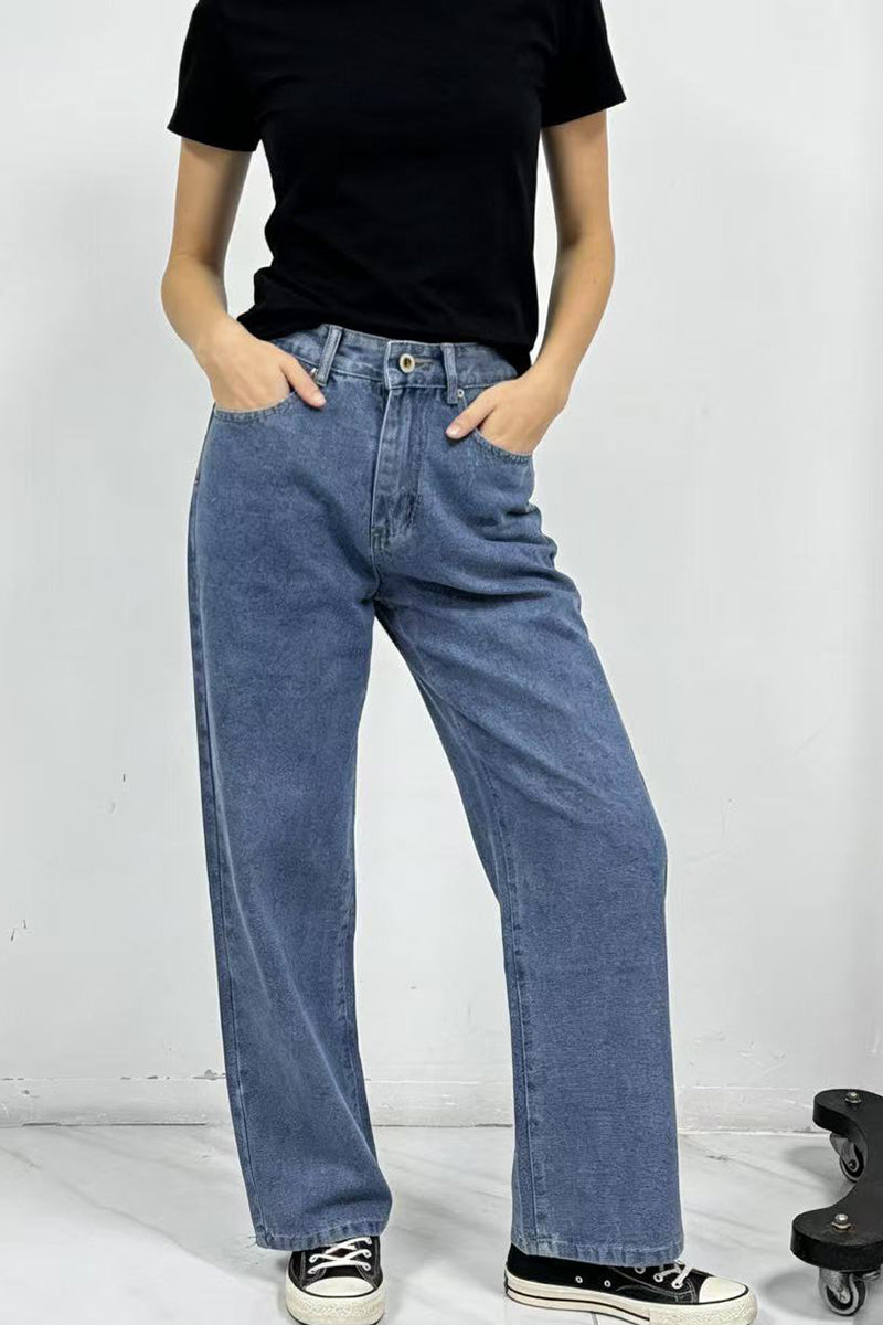Classic Straight-Leg Jeans