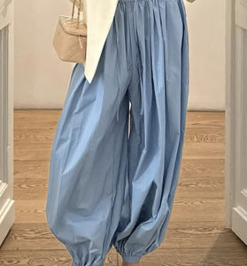 Elegant Oversized Casual Pants