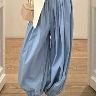 Elegant Oversized Casual Pants