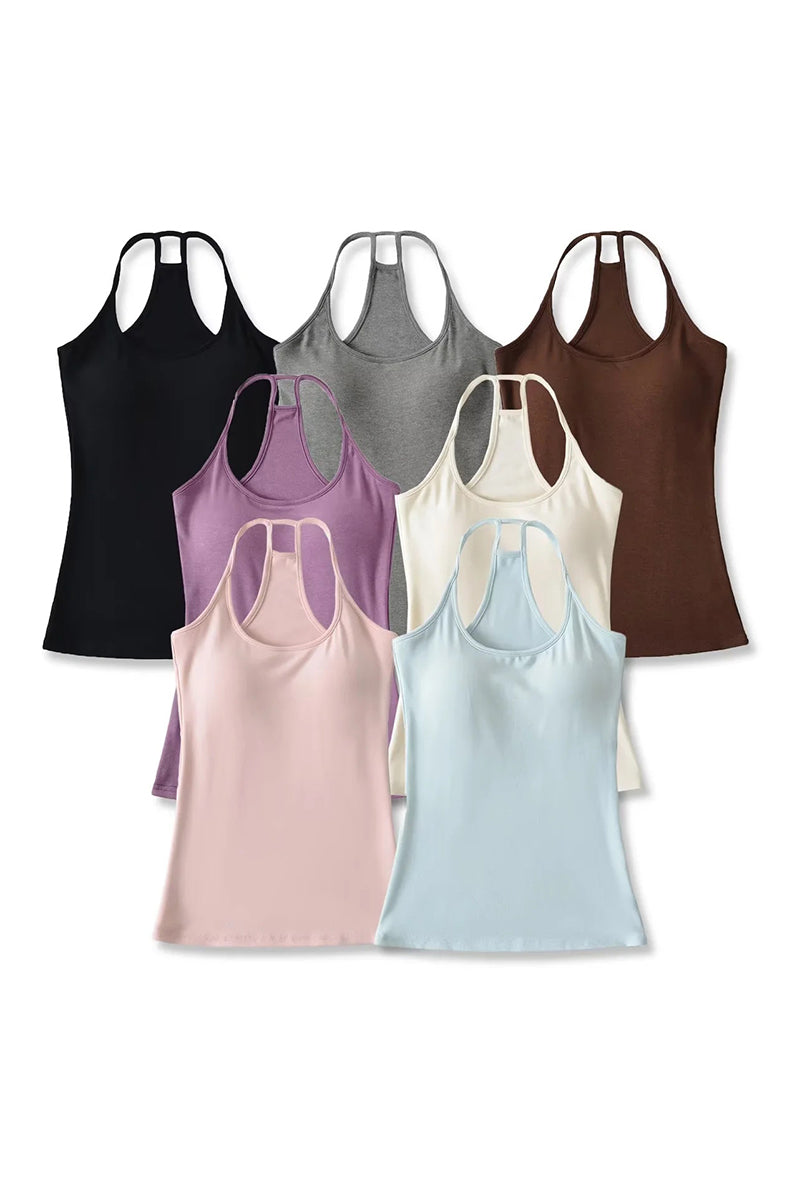 Racerback Sleeveless Active Tank Top