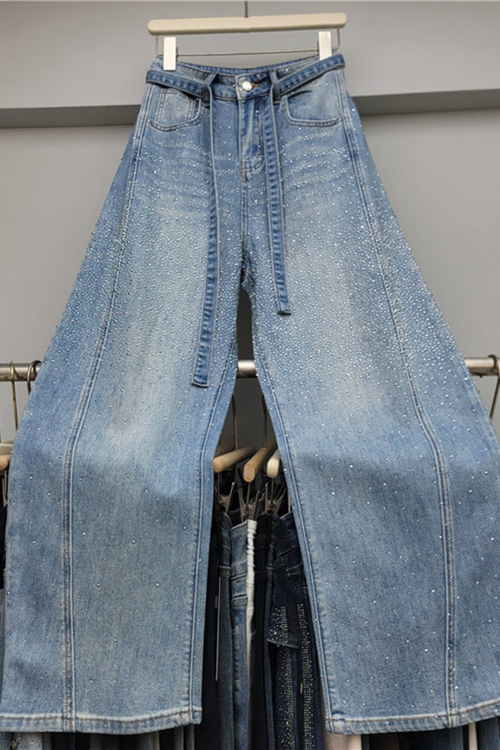 Sparkle Wide Leg Jeans