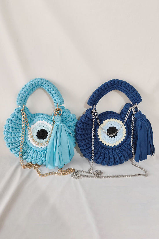 Chic Crochet Chain Shoulder Bag