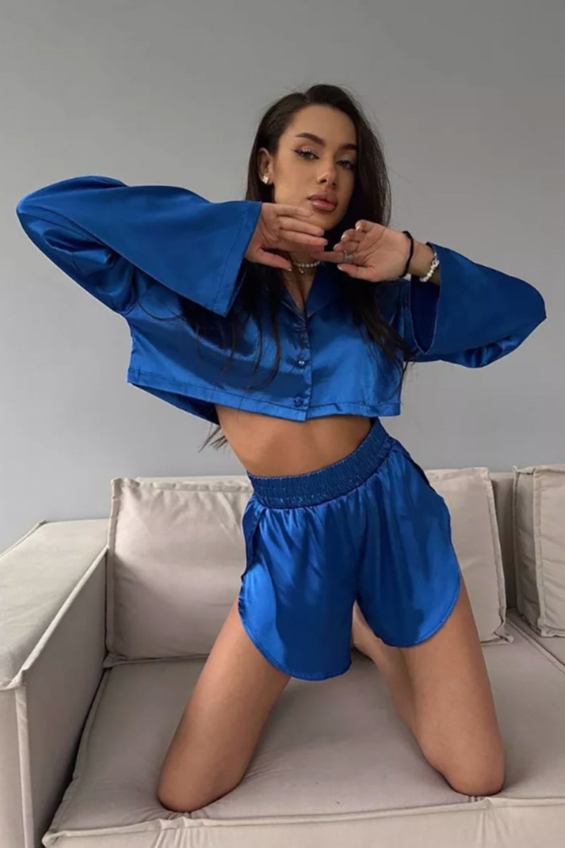 Stylish Loose-Fit Pajama Set