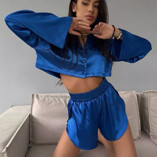Stylish Loose-Fit Pajama Set