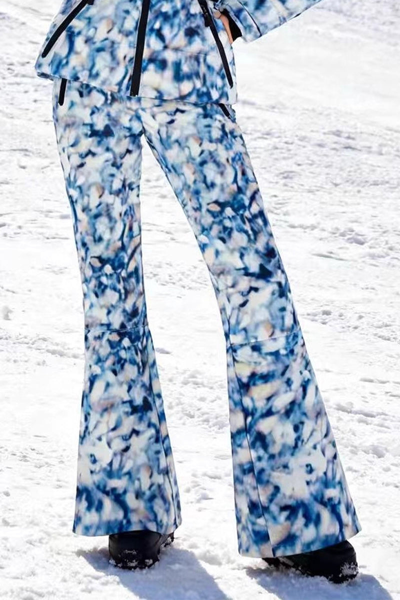 Geometric Pattern Casual Pants