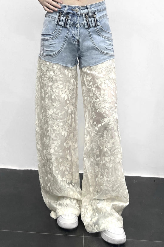 Hybrid Straight-Leg Jeans