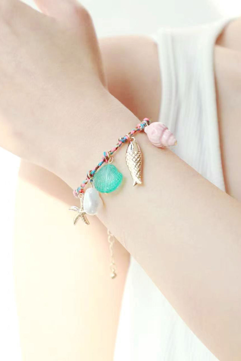Tropical Charm Beaded Bracelet
