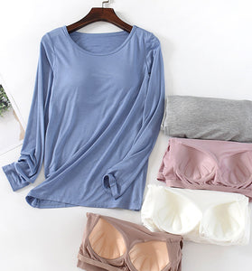 Essential Long Sleeve Crew Neck Tee