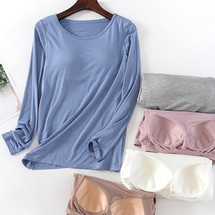 Essential Long Sleeve Crew Neck Tee