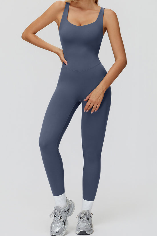 Sleek Sleeveless Bodycon Jumpsuit