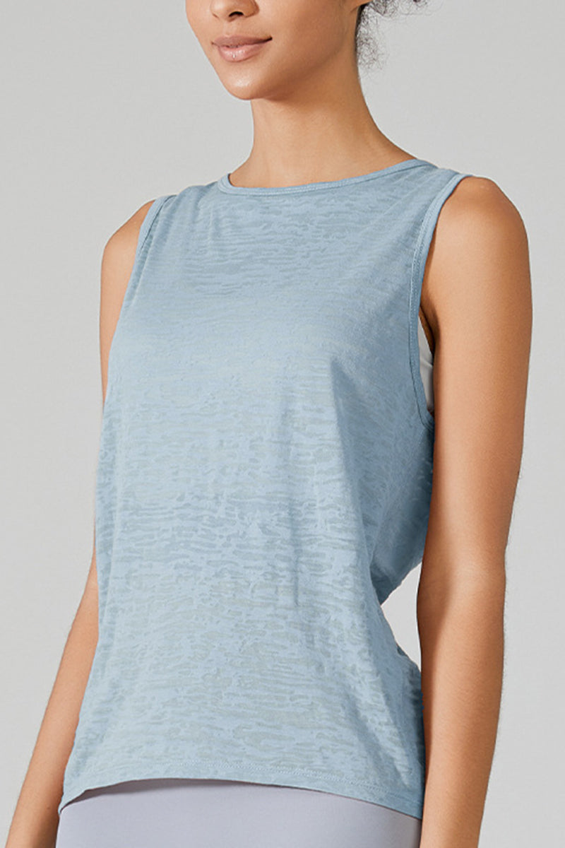 Sleeveless Bodycon Active Top