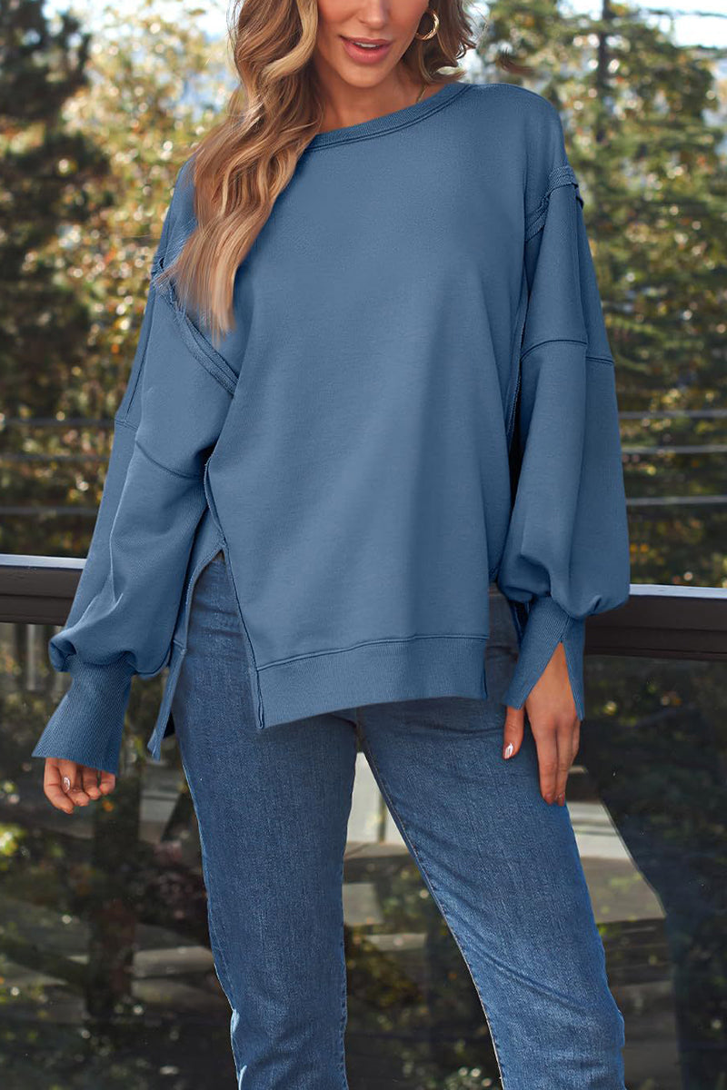 Oversized Dropped Shoulder Sweatshirt
