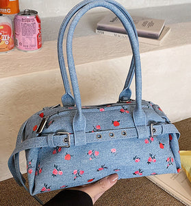 Floral Pattern Mini Handbag