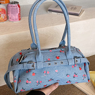 Floral Pattern Mini Handbag