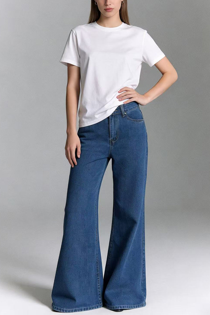 Classic Wide Leg Jeans