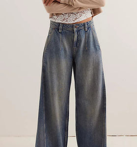 Relaxed Fit Straight Leg Jeans