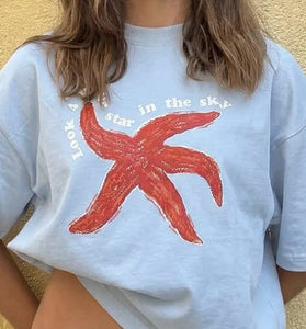 Starfish Graphic Casual T-Shirt