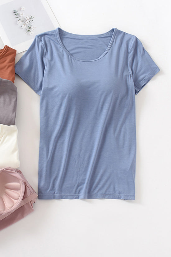 Classic Crew Neck Short Sleeve T-Shirt