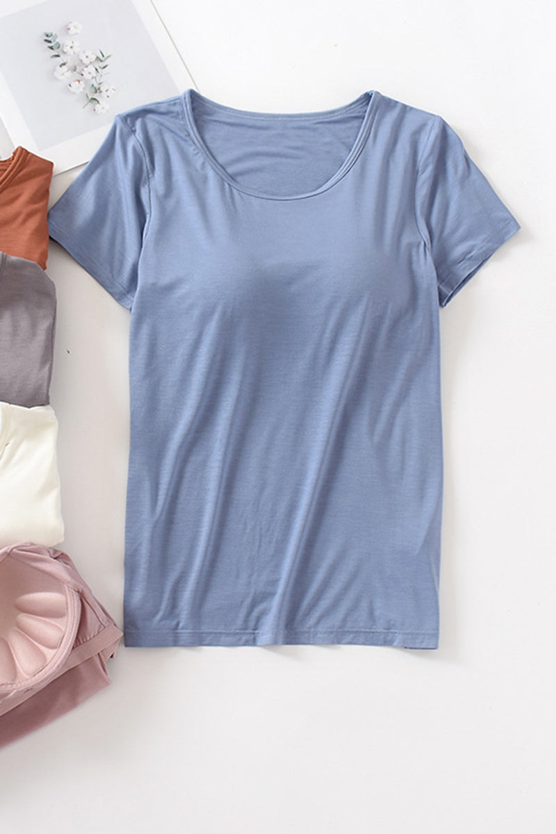Classic Crew Neck Short Sleeve T-Shirt