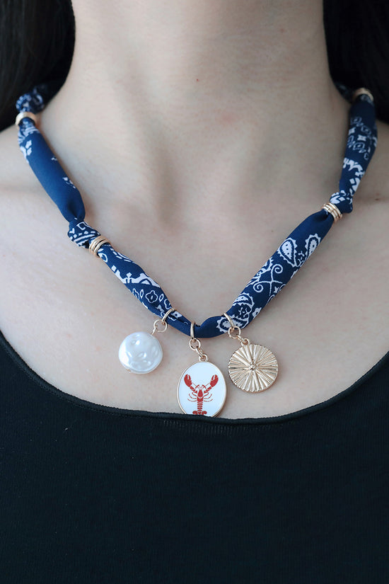 Charming Sea-Themed Charm Necklace