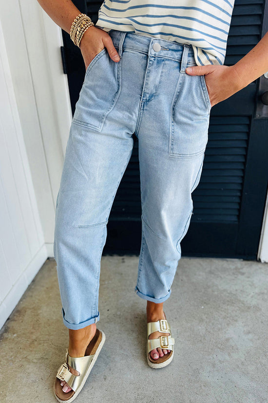 Relaxed Fit Barrel Jeans