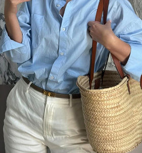 Classic Long Sleeve Button-Up Shirt