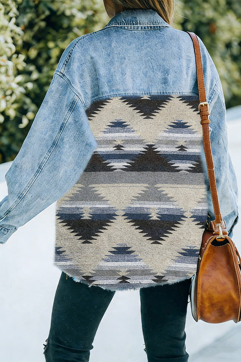 Stylish Oversized Denim Jacket