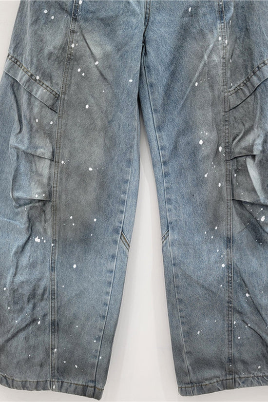 Trendy Straight Cargo Jeans