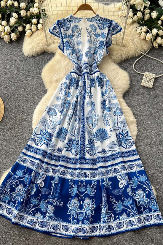 Floral Bohemian Maxi Dress