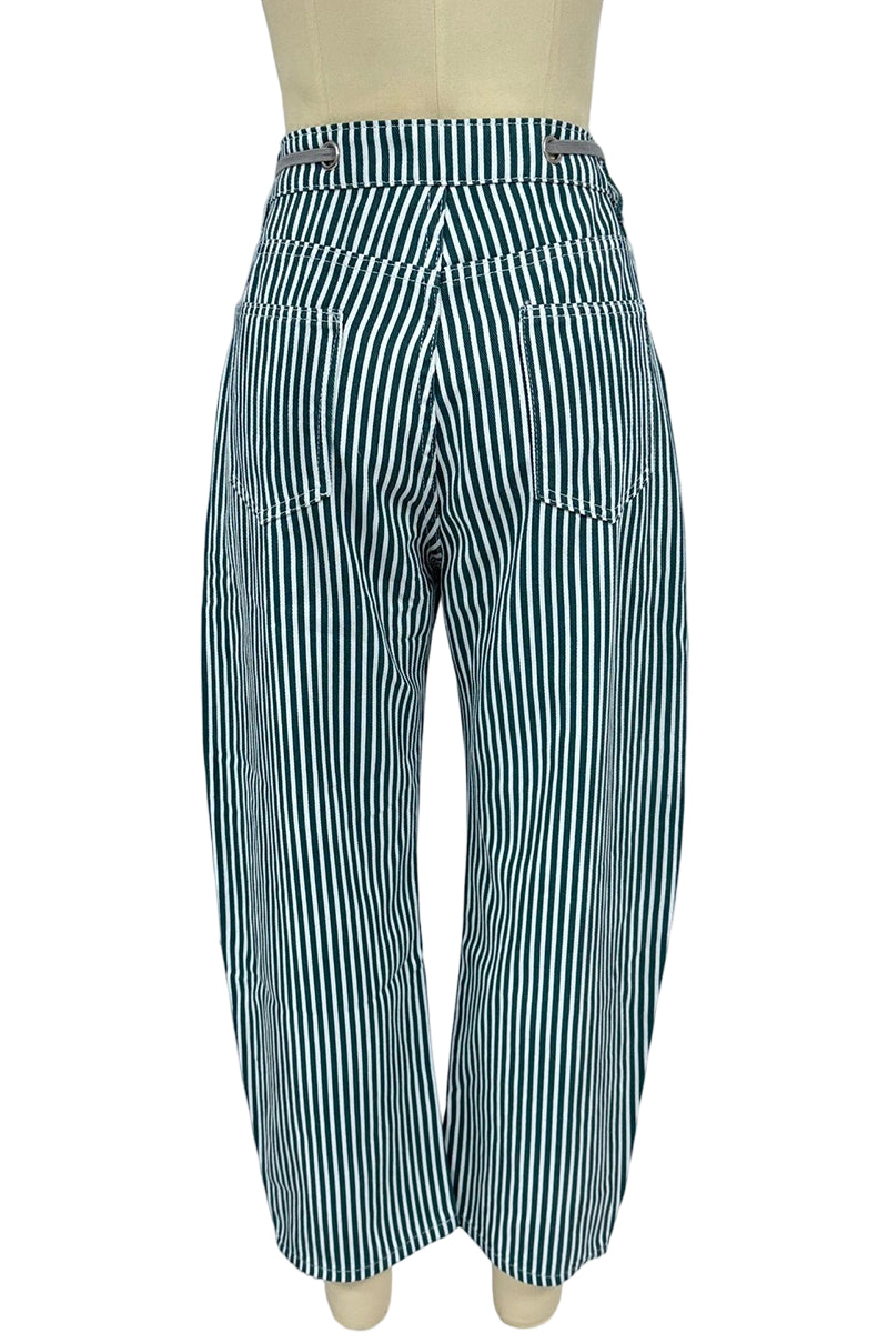 Striped Pattern Casual Loose Fit Pants