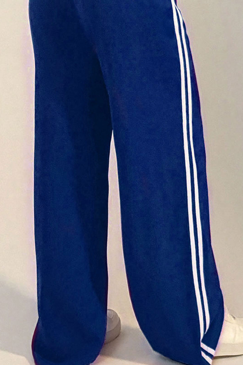 Relaxed Fit Wide Leg Joggers