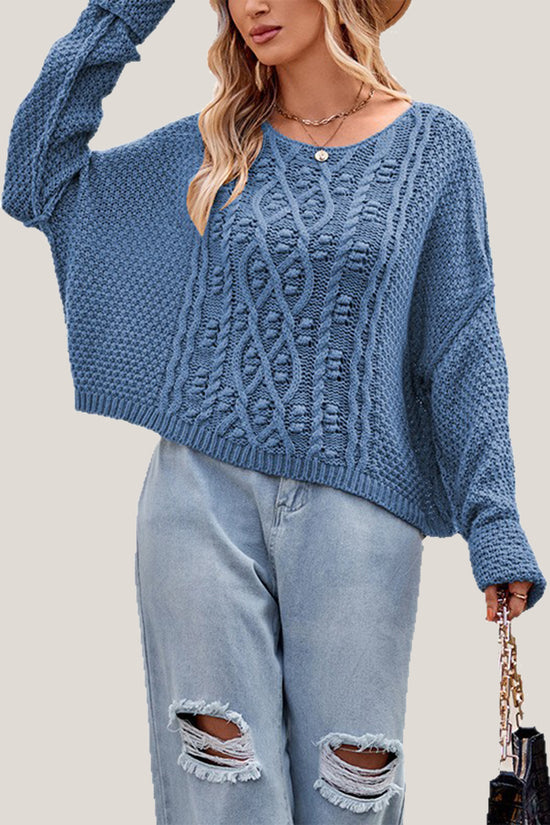 Cable Knit Oversized Sweater