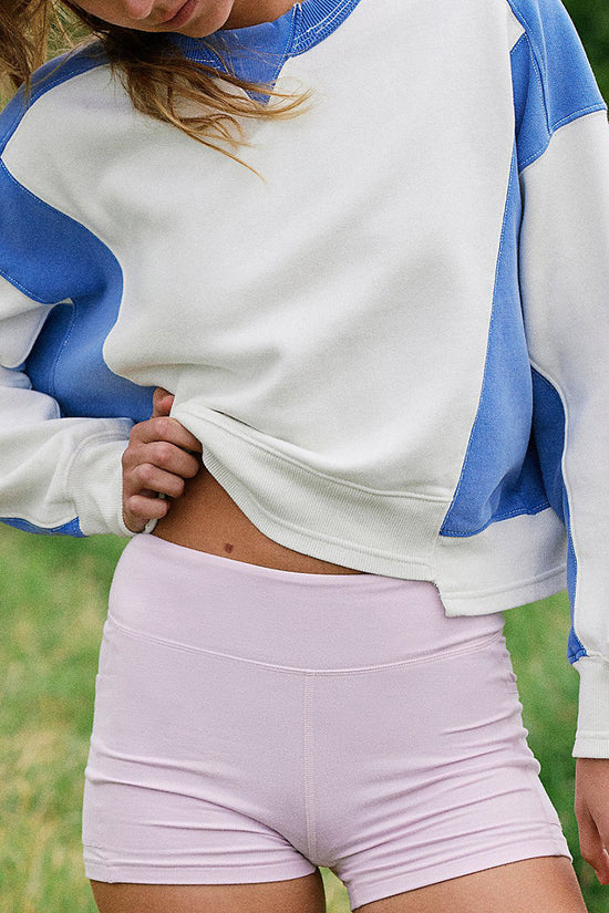 Colorblock Relaxed Fit Sweatshirt