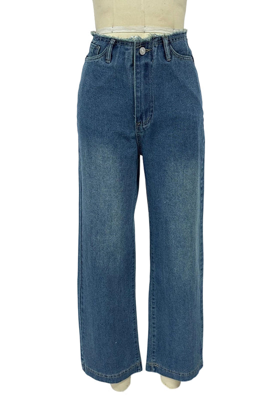 Classic Straight Fit Denim Jeans