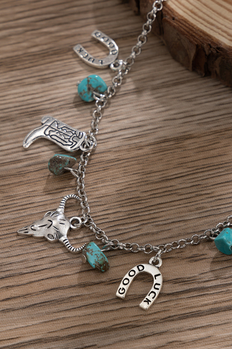 Western Charm Pendant Necklace