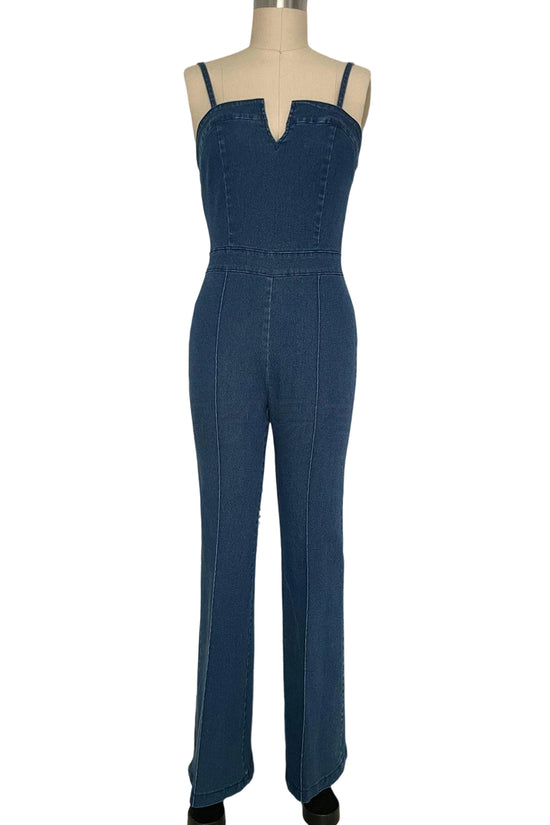 Sleeveless Wide-Leg Jumpsuit