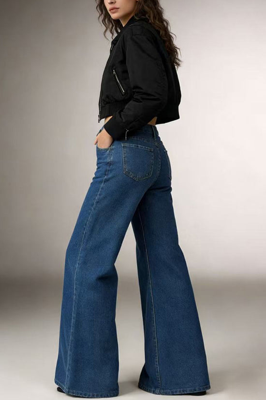 Classic Wide Leg Jeans