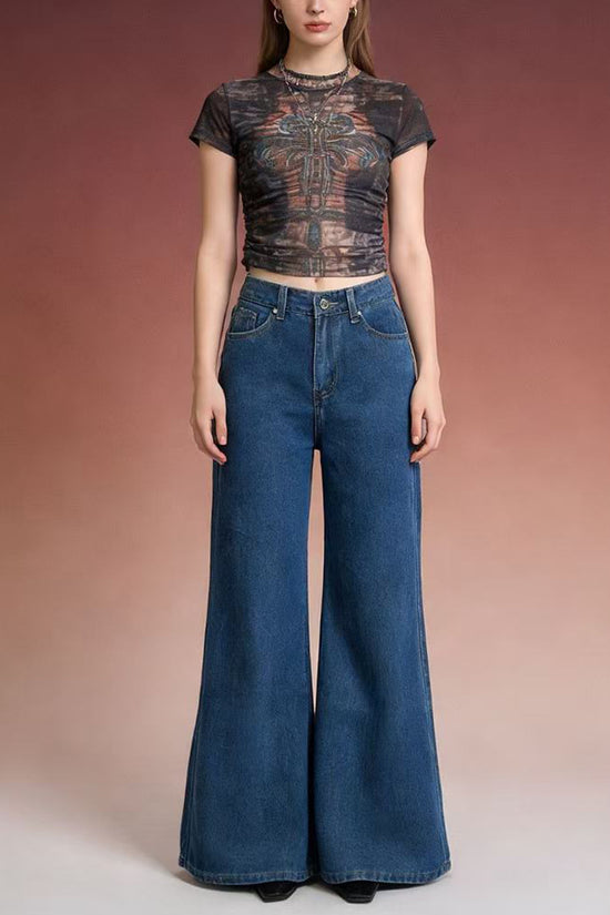 Classic Wide Leg Jeans