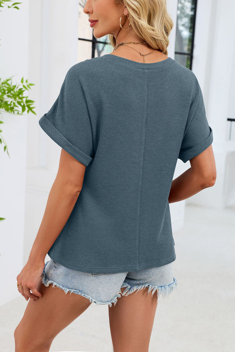 Lace Detail Casual Tee